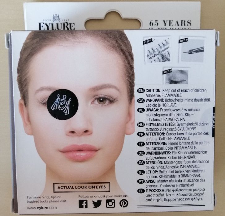 Eylure Individual False Eyelashes in Black64550721046146121