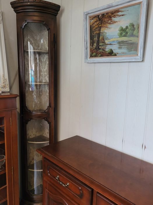 Witryna rog serwantka 2szt