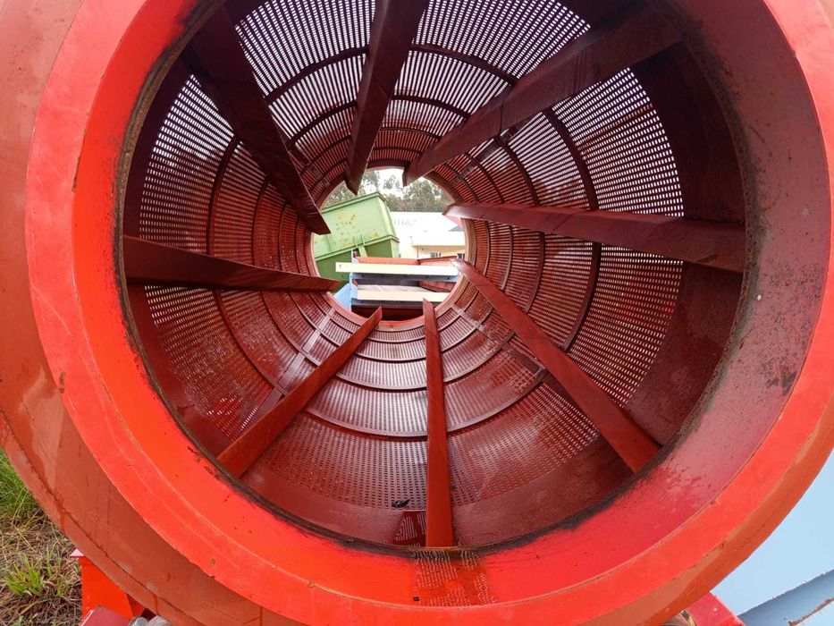 crivo tromel rotativo