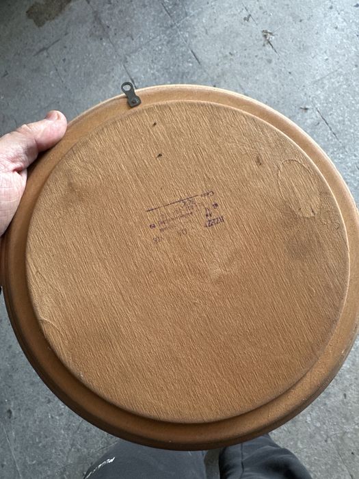 Prato decorativo em madeira