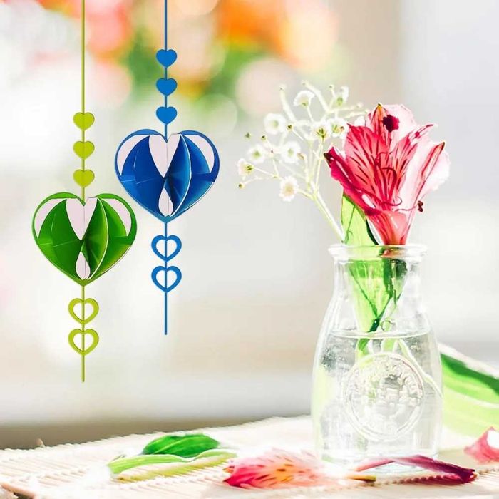 Conjunto de Cortantes Decorativos com Corações