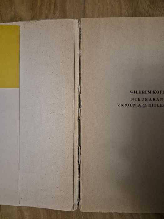 Kopie Nieukarany zbrodniarz hitlerowski Datner wydanie pierwsze