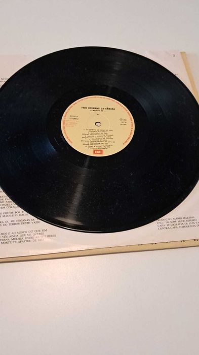 LP "O Melhor de Frei Hermano" - Duplo disco de vinil
