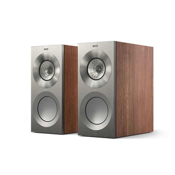 KEF Reference 1 Meta Satin Walnut Silver - kolumny podstawkowe 1 szt