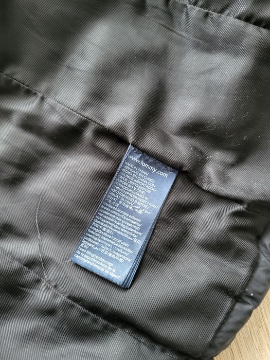 Tommy Hilfiger M 38 kurtka zimowa futerko kaptur puchowa