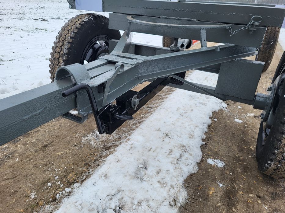 Dłużyca do drewna, wóz metalowy