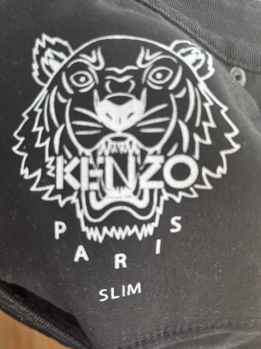Spodnie Jeansowe czarne KENZO Vitkac (NOWE)