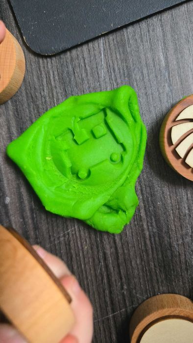 Pieczątki, stemple drewniane zestaw: Środki transportu, pojazdy