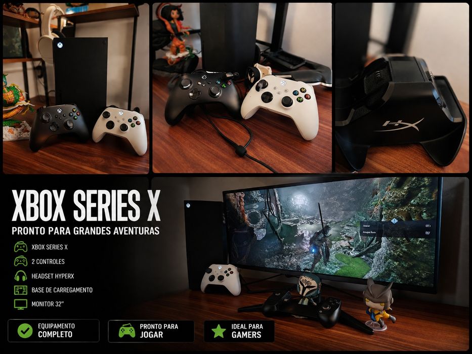 Xbox series x kit gamer completo