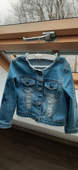 Katana dziecięca jeansowa dla dziewczynki 6 lat