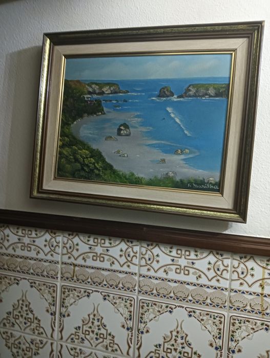 Vendo quadro em tela pintada á mão em óleo