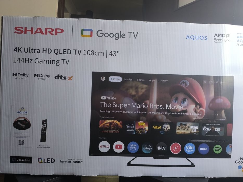 Sharp 43 gr8 do konsoli Xbox one ps5 TANIO