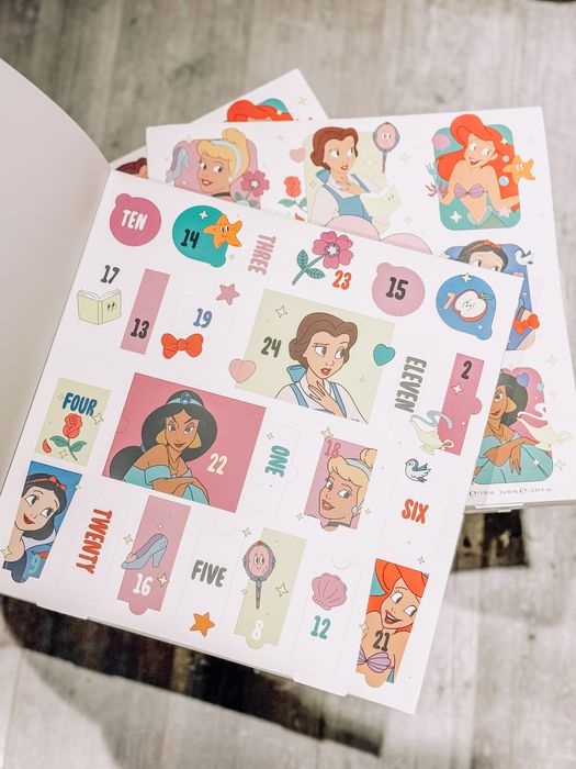 Адвент календар disney ,косметика дитяча, іграшки, подарунок