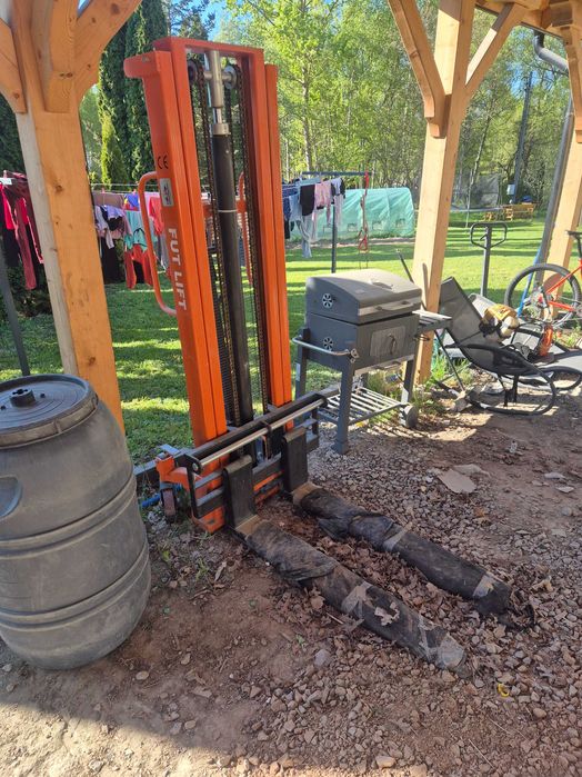 NOWY Wózek podnośnikowy ręczny P1030 1000kg wys. Pod 3000mm Nowy