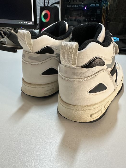 Кеди кросівки утеплені демісезонні на хлопчика на флісі