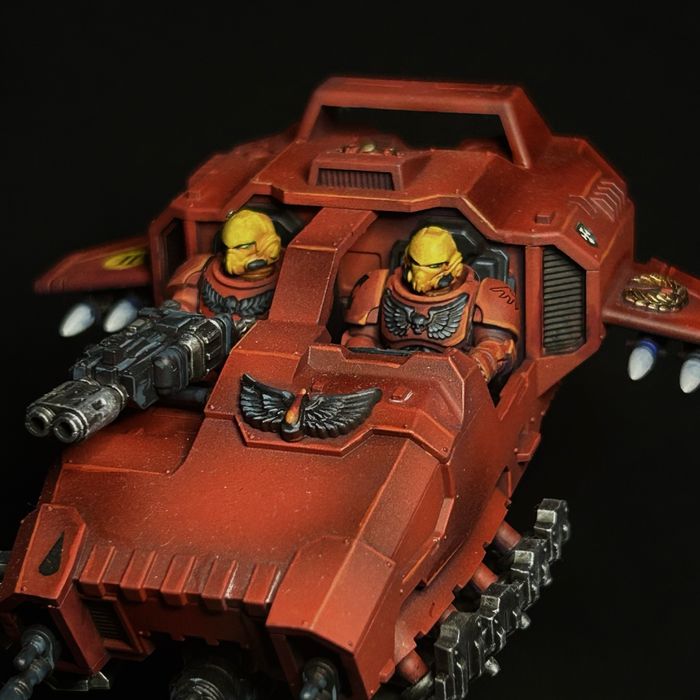 Space Marines Land Speeder