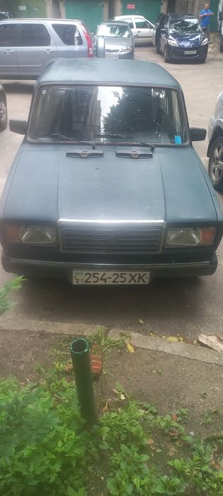 ВАЗ 2107 1999г на полном ходу