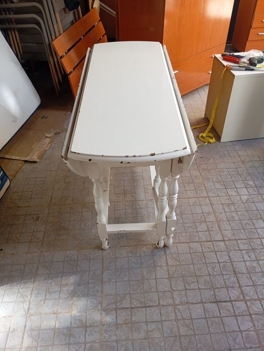 Mesa de madeira.