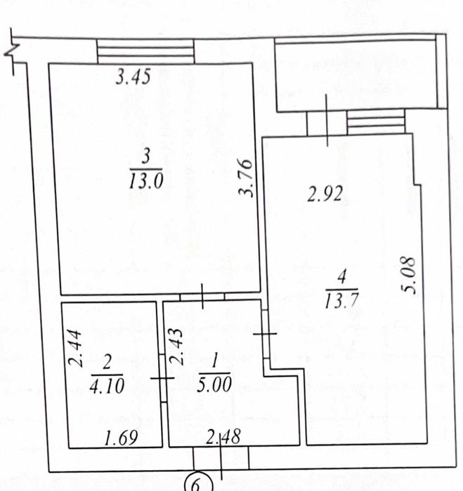 Квартира в новому будинку ЖК Brickwood, 37,5 м²