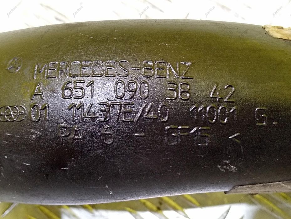 Патрубок інтеркулера Sprinter W906 дор Патрубок интеркулер Спринтер С6