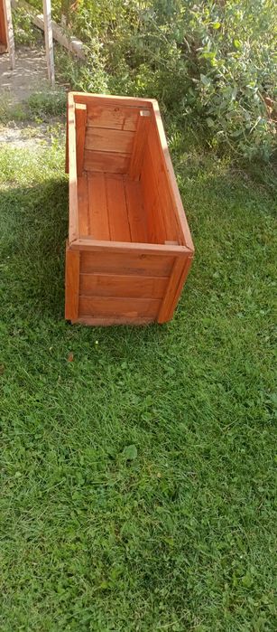 Donica ogrodowa drewniana