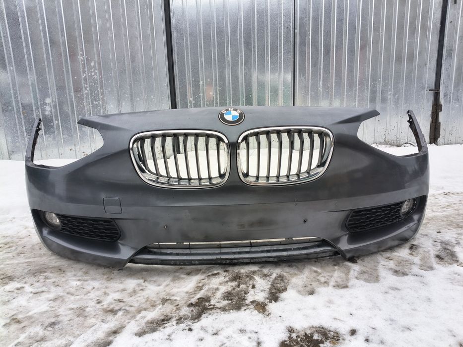 Zderzak przód BMW F10 F21 Szary B39 Kompletny Wysyłka