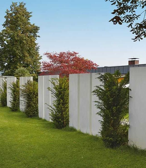 ogrodzenie betonowe elka betonowa mur betonowy przęsła grzebieniowe