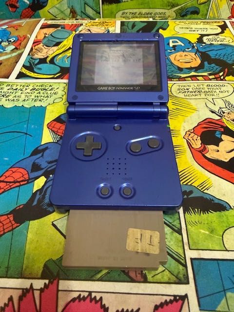 Nintendo Game Boy Advance SP+The Amazing Spider-Man Szczecin Ufogames