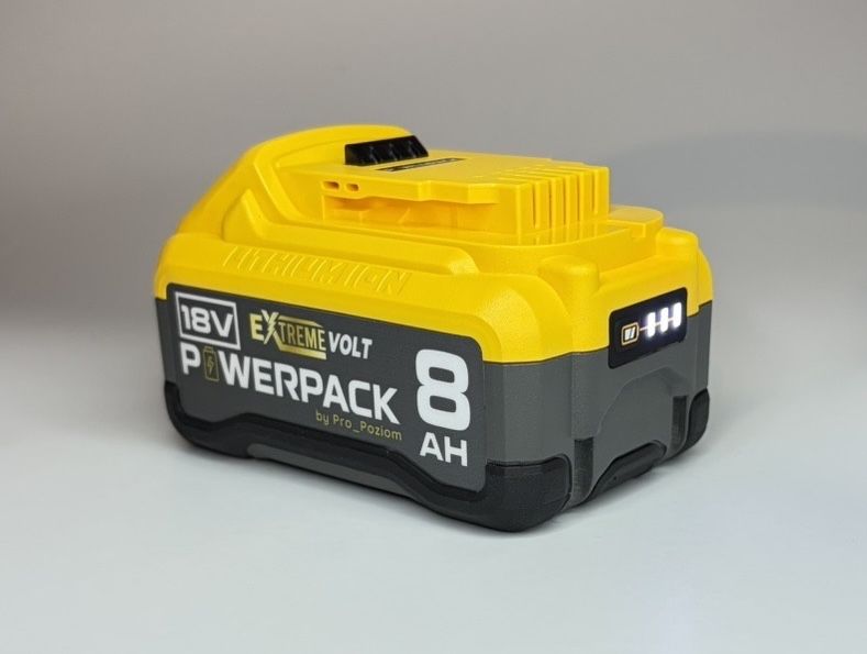Akumulator Bateria DEWALT POWERPACK 8ah eXtreme Tabless 2025