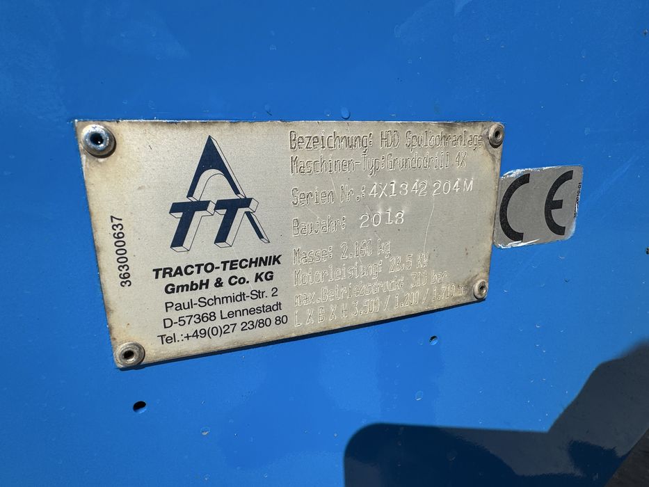 Tracto Technik x4 Ditch Witch Vermeer Wiertnica Horyzontalna Zestaw