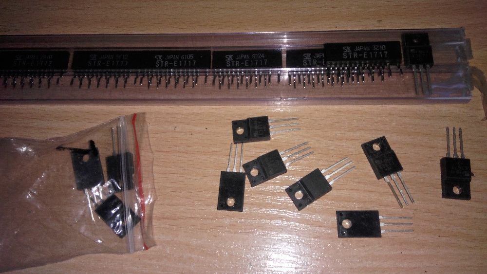 микросхема STR E1717 транзистор k3673