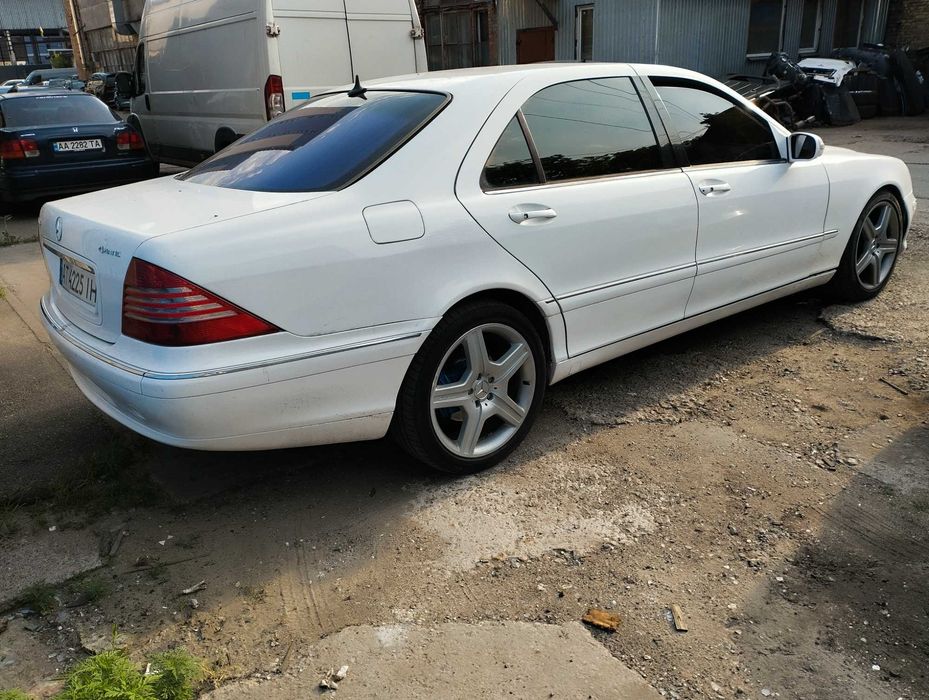 Капот Mercedes Benz w220 S Klass long rest рест