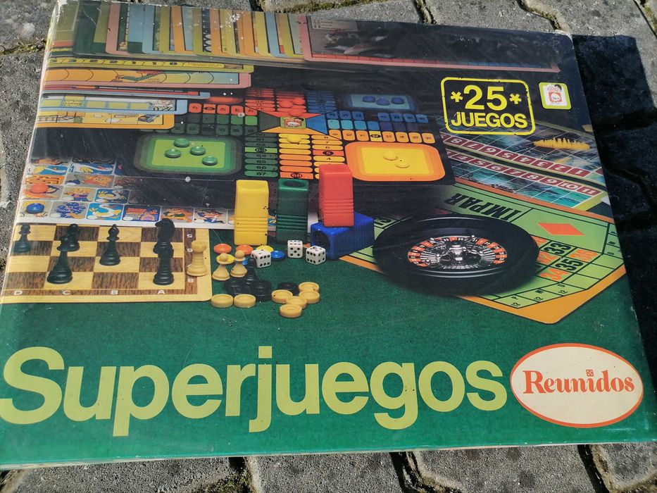 Various jogos de mesa