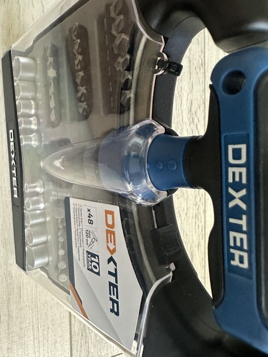 Dexter- zestaw bitow i nasadek 48 elementow