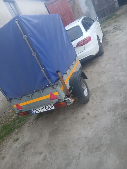 Przyczepka samochodowa lekka