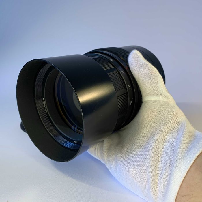 Objetiva Espelho 3M-6A 500mm f/6.3 M42 Completa (Filtros, Estojo e Manuais)