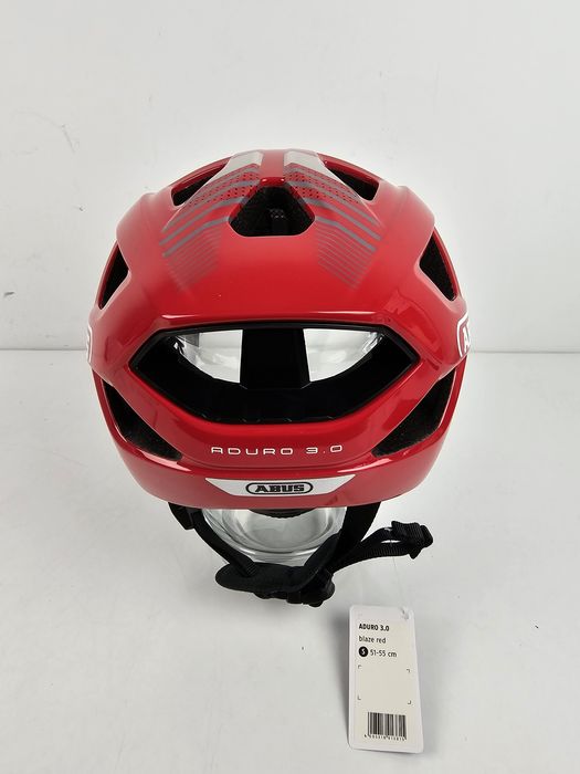 Abus Aduro 3.0 blaze red rozm.S 51-55cm kask rowerowy
