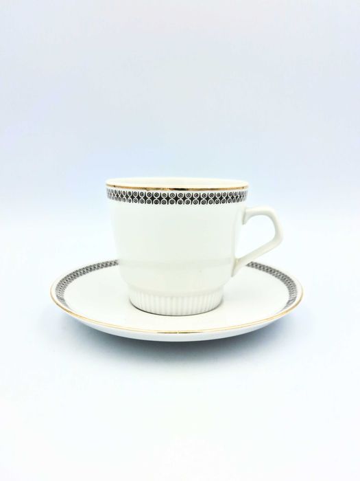Porcelanowy zestaw do kawy Colditz | lata 70.–80. | NRD