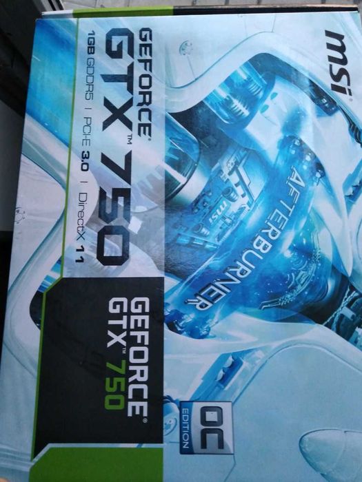 продам коробки для видеокартGTX 1050TI 4GB, GTX 1050, GTX 750