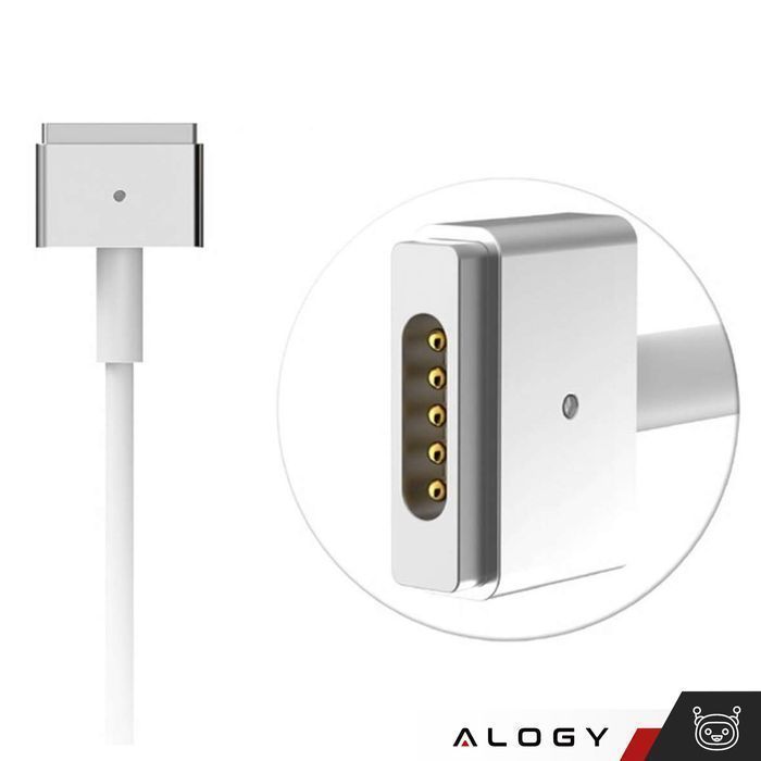 Ładowarka do MacBooka Alogy Charger Zasilacz do Apple MacBook MagSafe
