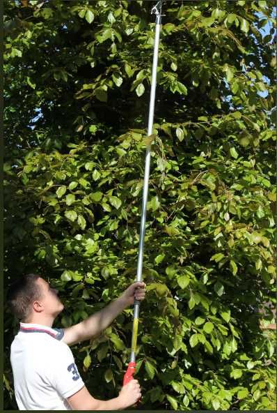 Усиленный секатор высоторез ARS 180LR (высота 180 и 210см) на штанге