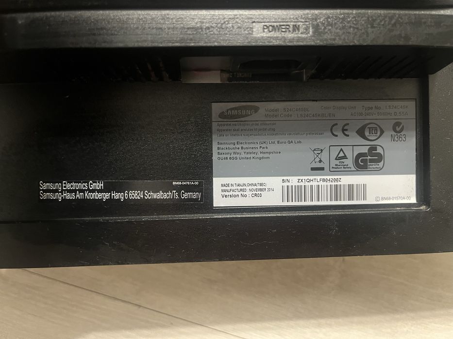 Monitor samsung 24