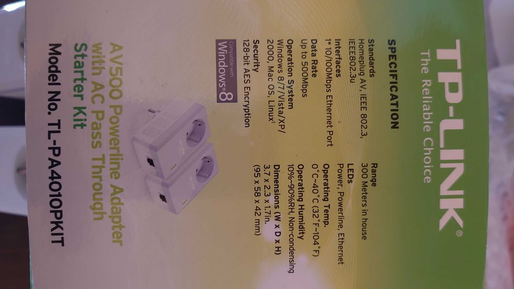 TP-Link Adaptador Powerline