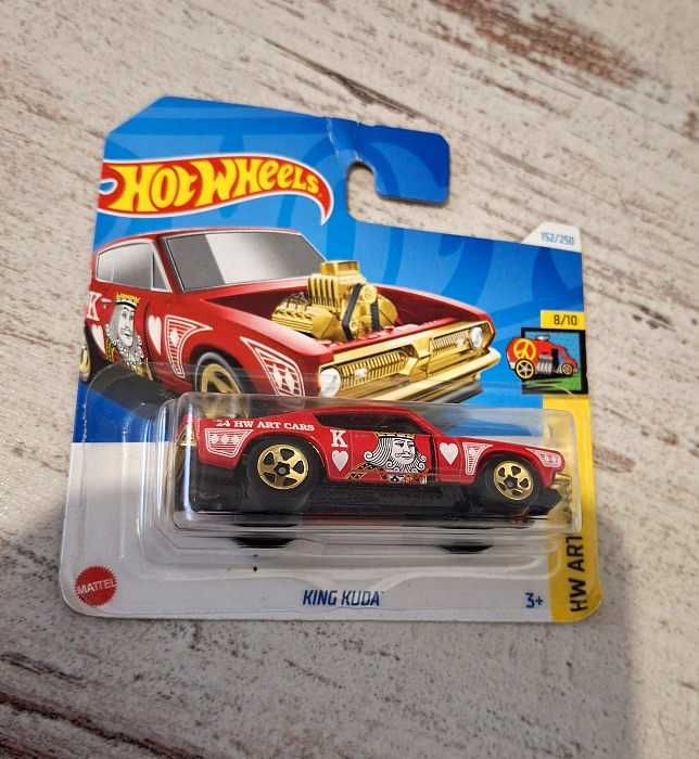auto hot wheels King Kuga Nowe nieotwierane super model