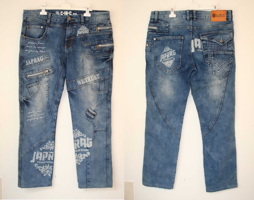 Dżinsy  Męskie spodnie dżinsowe dżinsy rozmiar 38 C-IN-C