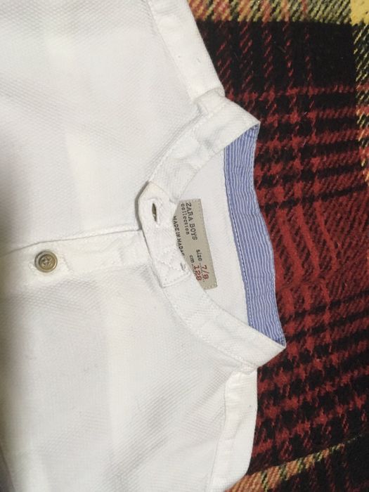 Lote 2 camisas classicas zara e 1 pullover zyppy tam7/8