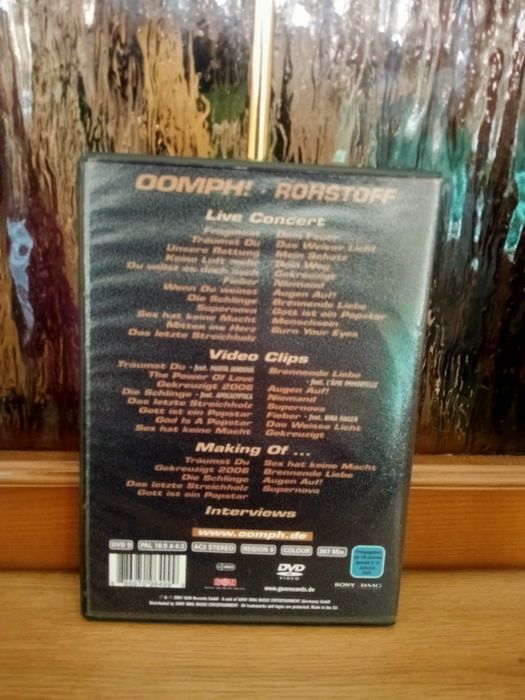 DVD диск Oomph - Rohstoff