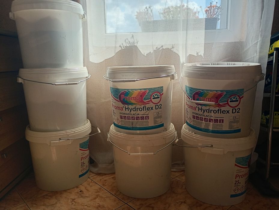 Proma Hydroflex D2 25 kg – NOWE, NIEUŻYWANE 5 wiader