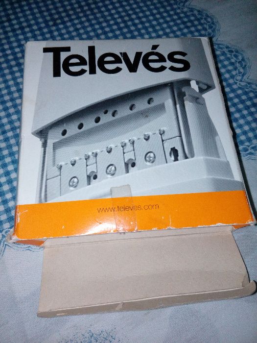 Televes Amplificador de MATV 1E/1S BI/FM/BIII/UHF - 5356