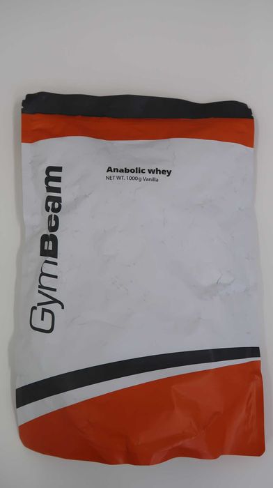 Odżywka białkowa GymBeam anabolic whey lekkostrawna wanilia 1 kg